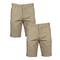 Galaxy by Harvic Men's Slim Fit Cotton Flex Stretch Chino Shorts